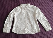 Biała koszula dziewczęca rozmiar 116