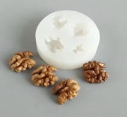 ORZECH WŁOSKI JĄDRO 4 gn forma silikonowa 8.5*2 do Wosku Odlewów Czekolady 