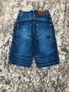 Enyce Baggy Rap Jorts Szorty Jeansowe Y2k Rap Hip Hop