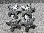 Dekielki zaślepki gwiazdki pająki 8X0 OEM AUDI A1 A2 5x100 8X0601165 KPL EU