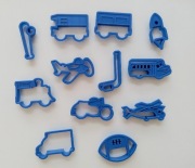 Foremki wykrawacze do ciastek masy cukrowej-zestaw