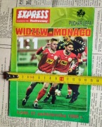 Broszura Widzew Łódź AS Monaco 1999 Puchar UEFA 