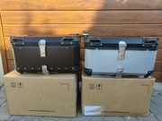 Aluminiowy Kufer motocyklowy centralny 65L na DWA kaski + PŁYTA