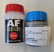 Lakier zaprawka Honda NHB87M Lucent Silver Metalic 50ml + bezbarwny