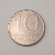 Moneta obiegowa 10 zł z 1985 r. stan dobry