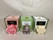 Świąteczny zestaw świec sypanych z wosku palmowego