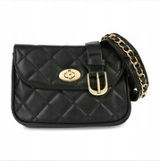 NOWA! Modna torebka mała pikowana 2w1 czarna z metką!