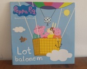 Peppa Pig Książeczki z półeczki, Lot balonem