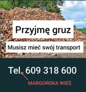 Przyjmę gruz cegły kamienie 