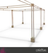 Stelaż- altana ślubna