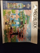 Klocki japoński pawilon z drzewem wiśni 1106 elementów 