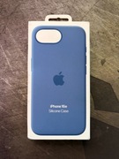 Silikonowe Etui Apple do Apple iPhone 16e Niebieskie