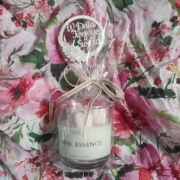 Świeca sojowa  "Opal Essence" z piwoniami, Robea, 400ml