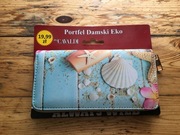 PORTFEL DAMSKI EKOLOGICZNY Z SUWAKIEM