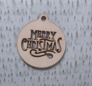 bombka sklejka 10 cm decoupage scrapbooking mod13