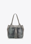 Ciemnoszara Duża Shopperka/Torebka Wittchen