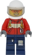 LEGO FIGURKA STRAŻAK PILOT KASK 4209 cty0278