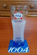Blanc 1664 Kronenbourg Glass ARC Biere Blanche Savoir Faire Szklanki 330 ml
