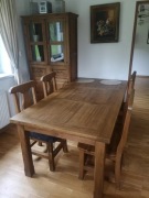 Duży stół (100x200) piekny porządny, lite drewno PLUS GRATIS