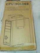 Wytrzymały uchwyt na komputer firmy Holder montowany pod biurkiem 