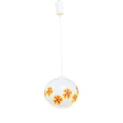 Lampa wisząca, VEB Beleuchtungsglaskombinat Görlitz, Niemcy, lata 70.