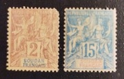 Kol.fr. SUDAN: 1894r. Mi 4; 8. kas/*.