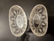 Miseczki kryształowe 2szt 8cm