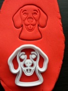 Foremka do masy solnej pies Beagle 6cm