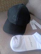 Zestaw czapka skarpetki męskie r.39-43 Calvin Klein 