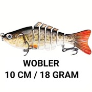Westin  wobler segmentowy 10 cm 18 G grzechotka wibrująca spinning