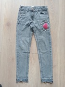 Spodnie jeansowe dziewczęce 