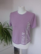 Abercrombie Kids luźna krótka młodzieżowa koszulka t-shirt r 146/152