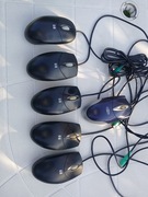 Myszka kulkowa markowa HP, PS/2 kólko, rolka