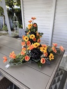 Komplet kompozycji nagrobnych w intensywnych kolorach