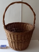 koszyk wiklinowy na grzyby ,owoce