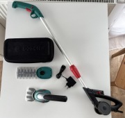 Nożyce do trawy i krzewów BOSCH Isio akumulatorowe + DRĄŻĘK TELESKOPOWY