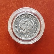5 groszy 1965 -PRL w pięknych stanach