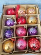 Bombki choinkowe prl gwiazdeczki k1 