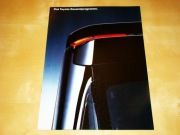 Prospekt Toyota Corolla, Supra, Camry, Land Cruiser, Celica...1988