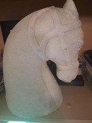 Popiersie Konia Marmurowa Figura 