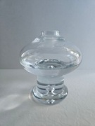 szklany świecznik lub wazon