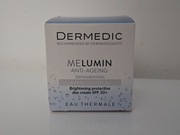 Dermedic Melumin Anti-Ageing Ochronny Krem rozjaśniający na dzień SPF 50+