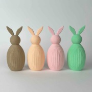 Świecznik wielkanocny CROCHET BUNNY