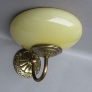 Stary, mosiężny kinkiet - świetny stan.