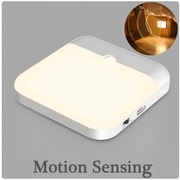 Lampka lampa z akumulatorem  USB-C czujnik ruchu usypianie dzieci