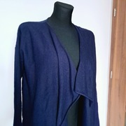 Sweter kardigan narzuta granatowy H&M uniwersalny S,M,L