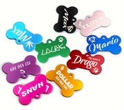 Zawieszka Identyfikator Adresówka Dla Psa Grawerowana Napis Imię Telefon 