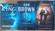 Steven King, Brown, Przebudzenie, cyfrowa twierdza, inferno
