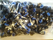 Złącze pneumatyczne kątowe fi6, GW. Wewn M5, 10szt