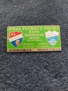 Bałtyk Koszalin Arkonia Szczecin finał PP odznaka